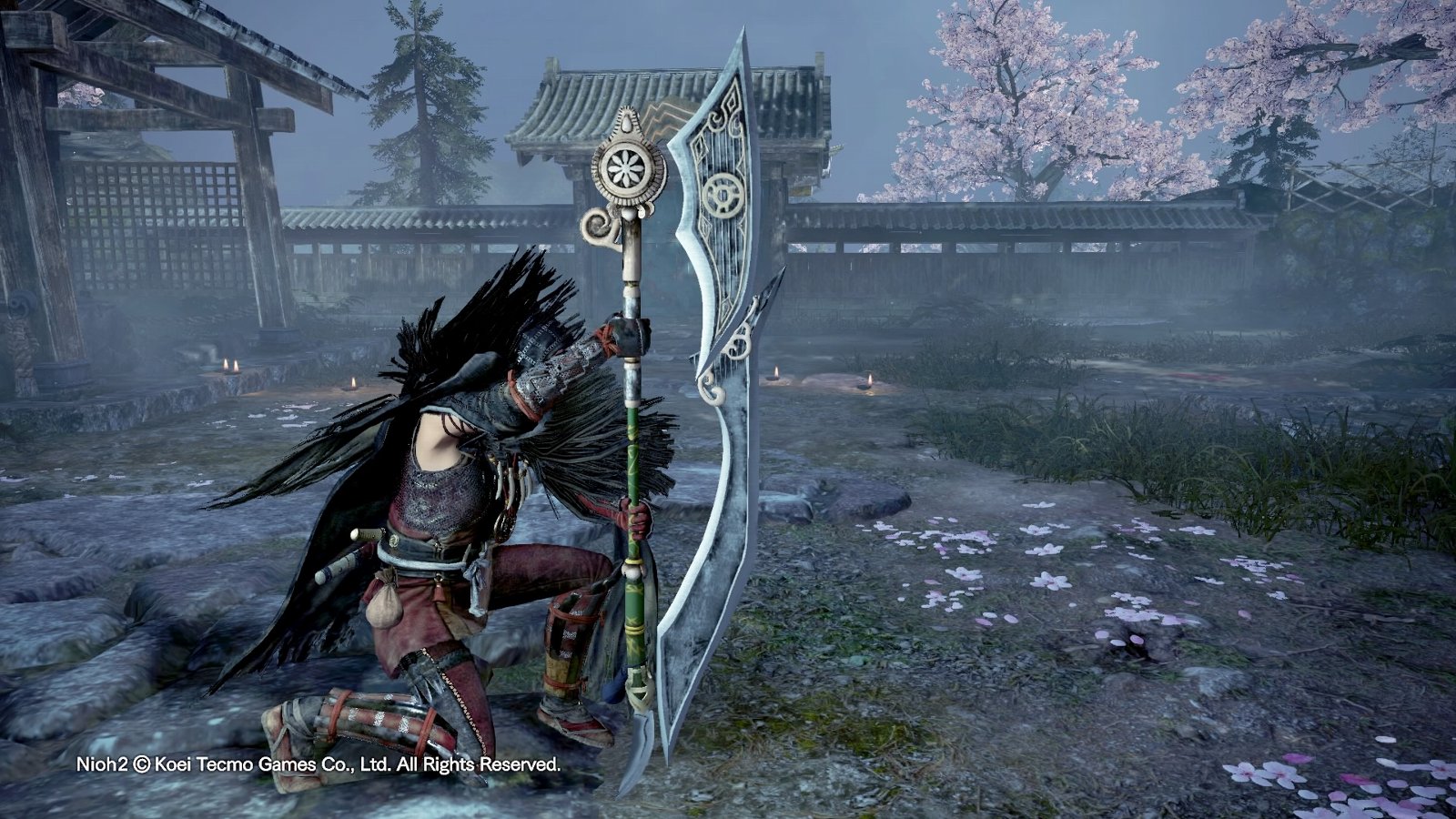 終止の薙刀鎌（納刀）