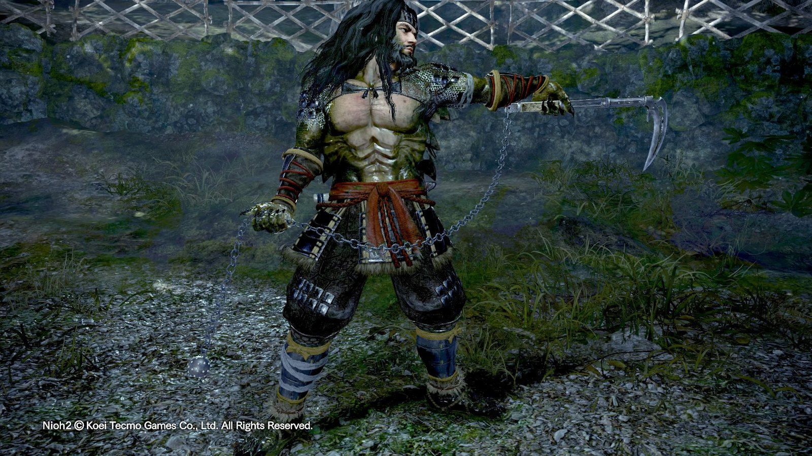 黒笹の鎖鎌 黒笹の鎖鎌