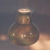 瀬戸瓢箪茶入-2