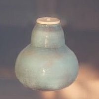 瀬戸瓢箪茶入-3