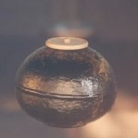 瀬戸茄子茶入-1