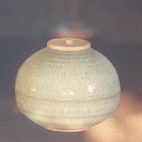 瀬戸茄子茶入-3