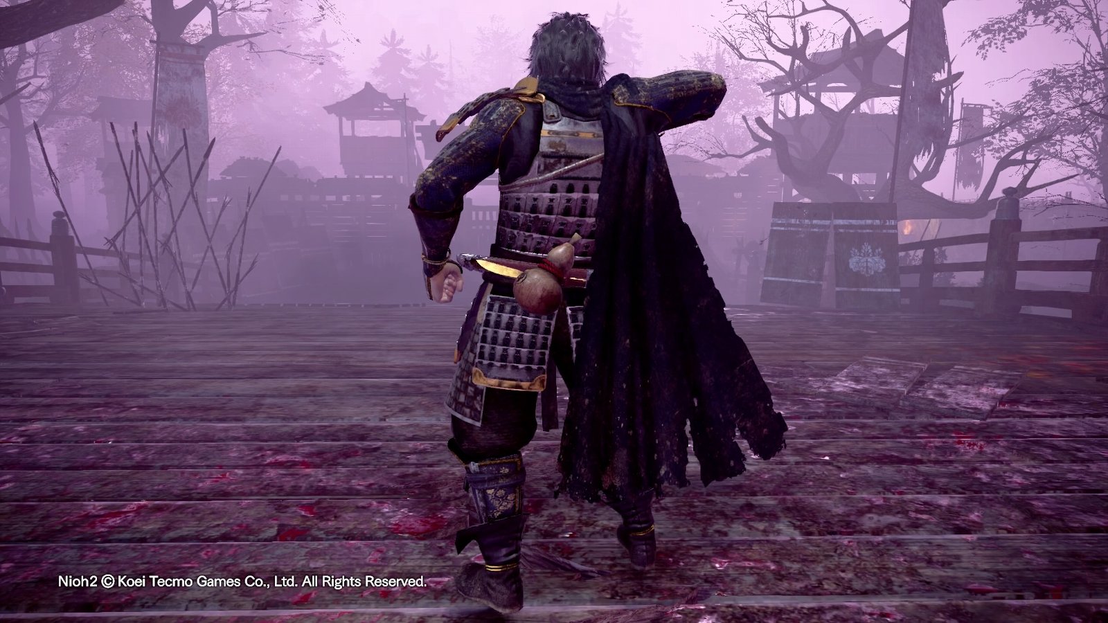 若武者の中鎧(背面) 若武者の中鎧(背面)