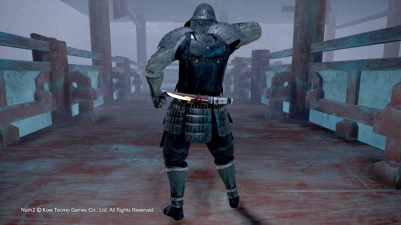野武士の大鎧(背面) 野武士の大鎧(背面)