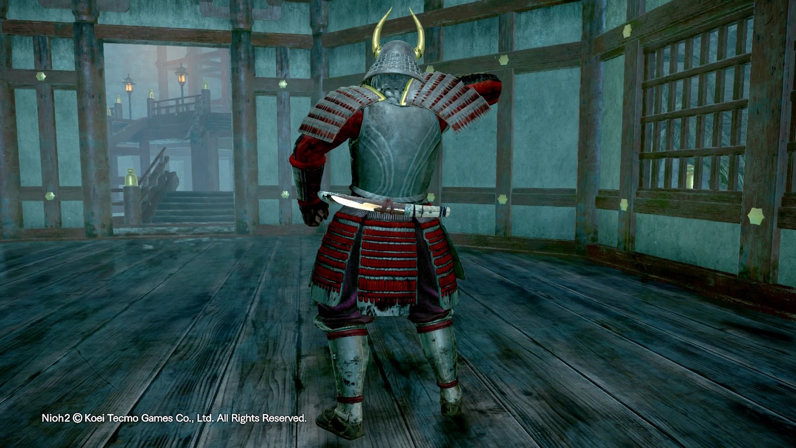 武将の大鎧(背面) 武将の大鎧(背面)