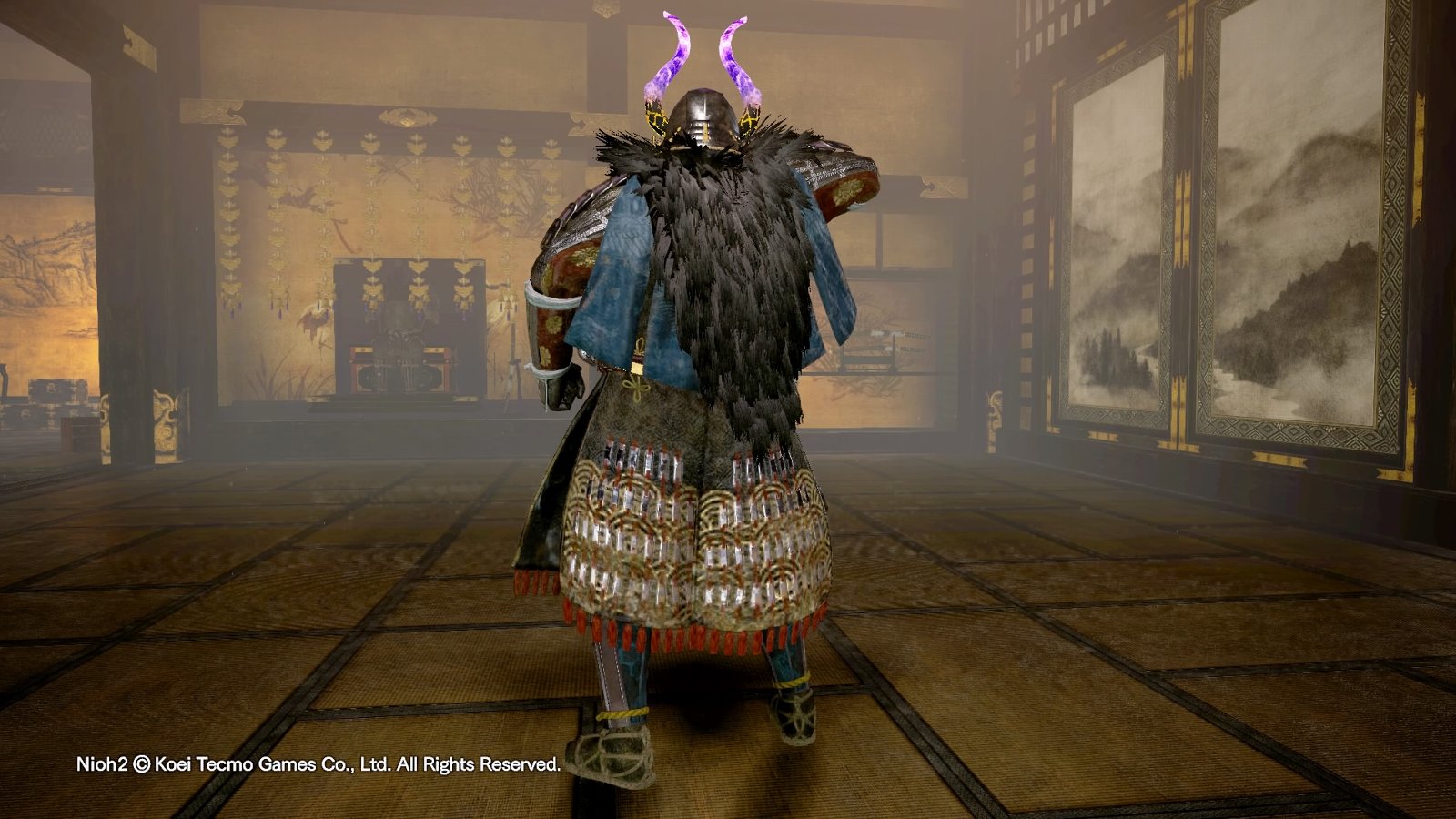 玄龍の大鎧(背面) 玄龍の大鎧(背面)