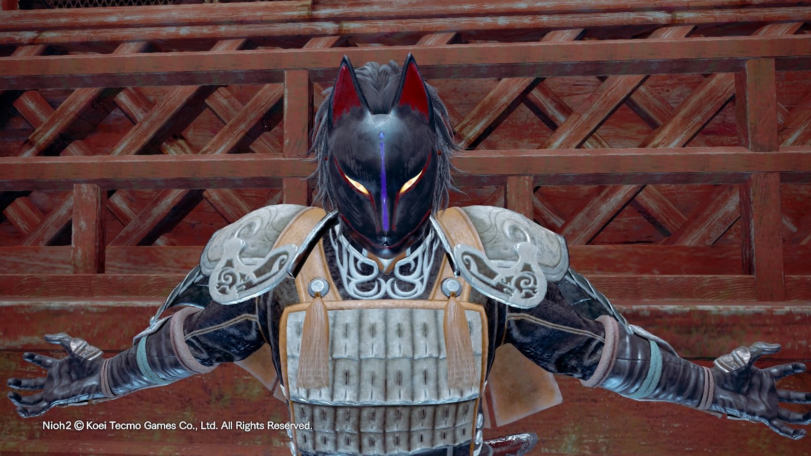 黒狐面 黒狐面